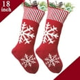 thumbnail image 3 of Fashion Christmas Black Red Socks Gift Bag Christmas Tree Christmas Decorations, 3 of 6