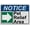 Warning Sign 3, variant on Industrial ANSI Horizontal Directional Sign - 8"x12" Weatherproof, UV Resistant for Indoor/Outdoor Workplace (Pet Relief Area [right arrow])
