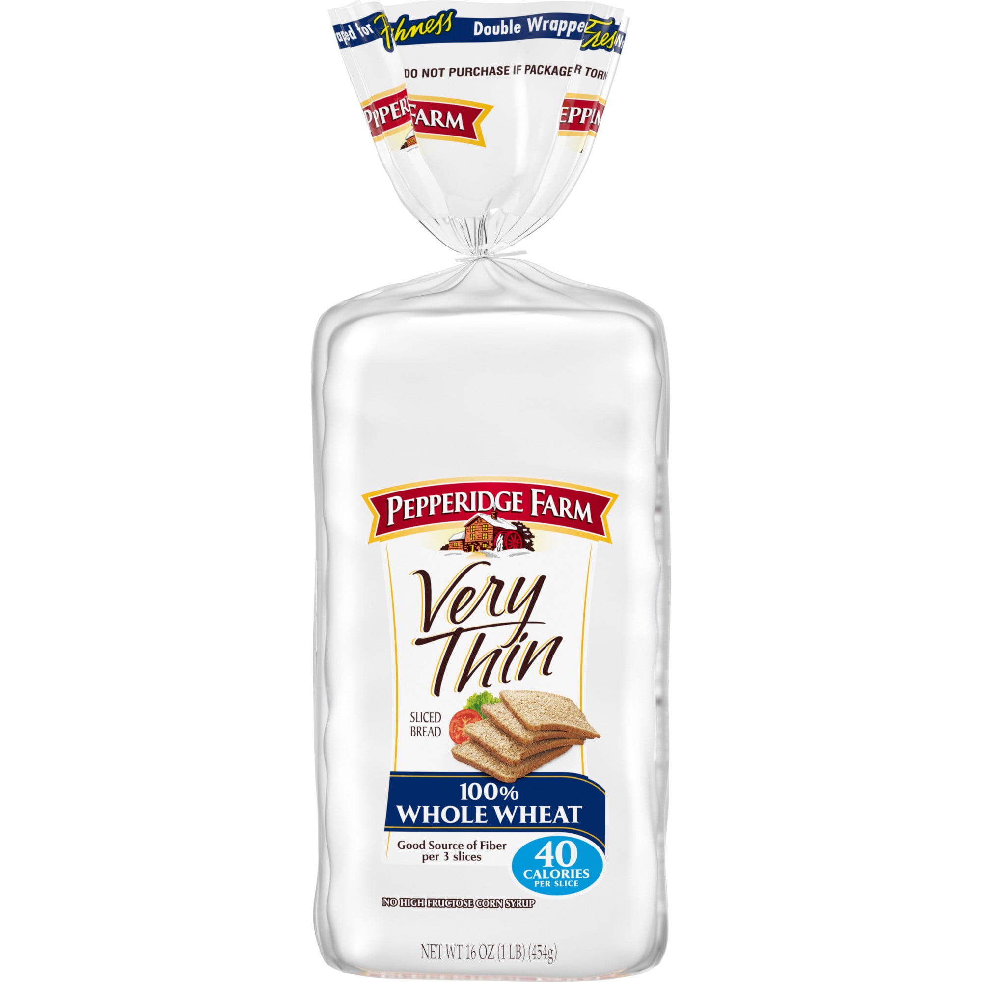 Pepperidge Farm Very Thin 100% Whole Wheat Bread, 16 oz.