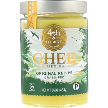 4th   Heart  Ghee Clarified Butter  Original Recipe  16 oz  454