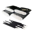 thumbnail image 1 of 400PCS Disposable Lip Brushes, Lip Gloss Applicators For Professional Makeup Accessory, Portable Design With Soft Bristles, Perfect For Salon, Travel, And Special Events, 1 of 7