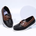 thumbnail image 6 of BIGWOW Boys Dress Shoes Casual School Shoes Slip on Boys Loafers for Church Wedding Party Little Big Kids, 6 of 7