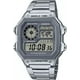 thumbnail image 1 of Reloj Casio Ae1200 Metal Mapa Mundial Full Correa Plateado Bisel Plateado Fondo Gris, 1 of 7