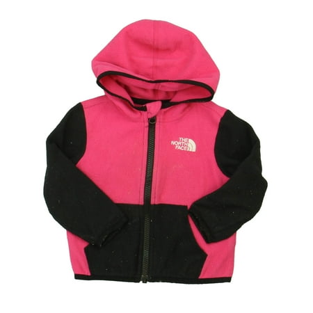 

Pre-owned The North Face Girls Pink | Black Fleece size: 6-12 Months