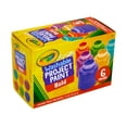 thumbnail image 3 of Crayola Washable Kids Paint,  6 Ct, Stocking Stuffers for Toddlers and Kids, Arts & Crafts, Classroom Must Haves, 3 of 8