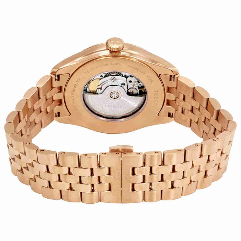 Tissot Ballade Automatic Chronometer Silver Dial Mens Watch