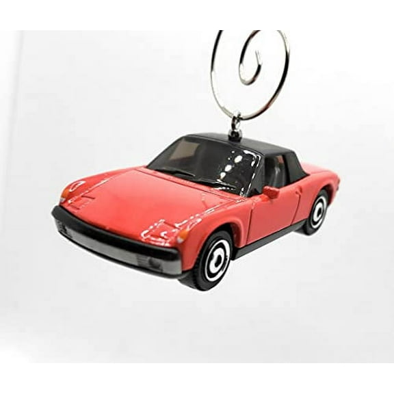 Christmas Ornament for 1971 Porsche 914 Red