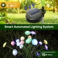 thumbnail image 6 of Solar Garden Lights Dual Mode LED Solar Mushroom Lights Waterproof Decor Yard Patio Pathway Jellyfish for Garden Ambiance, 6 of 8
