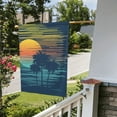 thumbnail image 5 of Wukai Palm Trees Garden Flags Double Sided Welcome Garden Yard House Flags Outside Outdoor House (Only Flag), 5 of 8