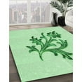 thumbnail image 2 of Ahgly Company Indoor Rectangle Patterned Mint Green Area Rugs, 2' x 4', 2 of 6