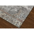 thumbnail image 2 of Dalyn Lavita Area Rug LV522 Lv522 Pewter Pewter Curves Faded 5' 3" x 7' 7" Rectangle, 2 of 4