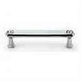 thumbnail image 2 of Contemporary 4" Center Bar Pull, Polished Chrome, 2 of 2