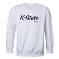 thumbnail image 1 of W Republic Products 556-127-WHT-04 Kansas State University Script Crewneck T-Shirt, White - Extra Large, 1 of 1