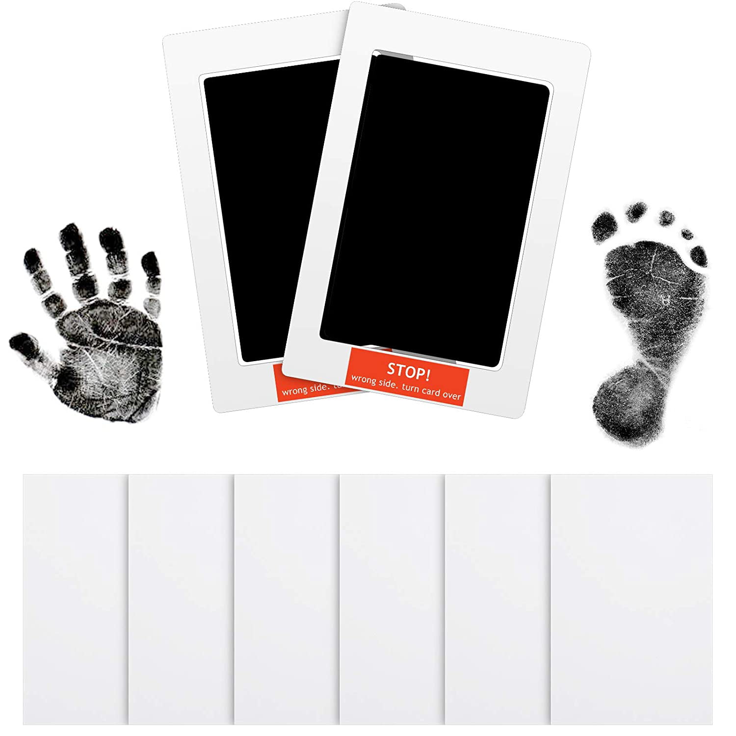 Baby Paw Print Pad Foot Touch Ink Pad Newborn Souvenir Gift Handprint Stamp Hand 