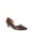 Cranberry Red Snake Patent, variant on Womens Gallent Kitten Heel Pump - Medium & Wide Width