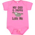 thumbnail image 3 of Inktastic My Gigi and Pappy Love Me Girls Baby Bodysuit, 3 of 5