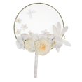 thumbnail image 2 of Segolike Chinese Ancient Hand Fan Portable Decorative Handheld Fan for Performances Party D, 2 of 8