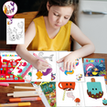 thumbnail image 6 of Kalysky 15Pack Bulk Mini Coloring Books  for Kids Ages 2-4, Party Favors Activity Books (5.9 * 8.5 inch), 6 of 7