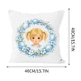 thumbnail image 1 of CaiYueKe Easter Throw Pillow Cushion Cover Decorative Holiday Home Decor Soft Plush Accent Pillow for Kids Room Sofa Bed Living Nursery Decorations Gift Ideas Basket Stuffer Spring Seasonal Decor, 1 of 6