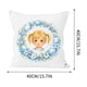 thumbnail image 1 of Juego de cojines decorativos con personajes de Pascua | Cojín infantil suave para decorar el dormitorio | Regalo ideal para niños y niñas | Varios tamaños: de 35 x 35 cm a 50 x 50 cm, 1 of 5