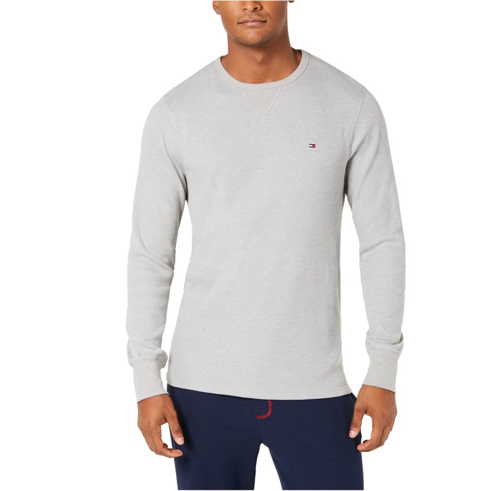 Tommy Hilfiger - Tommy Hilfiger Mens Long-Sleeve Thermal Pajama Sleep T ...