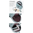thumbnail image 4 of Mini mochila monedero para mujer pequeña mochila de nailon para mujer bolso de viaje ligero bolso de hombro casual, 4 of 5