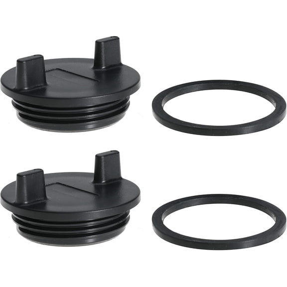 Navellon Fuel Deck Fill Cap for Perko 1313/1314 Series & Seachoice 32011, Brass Non-Locking (2 Pcs)