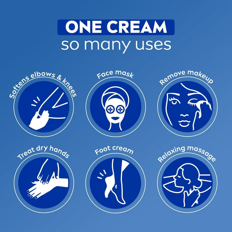 NIVEA Creme Body, Face and Hand Moisturizing Cream, Daily