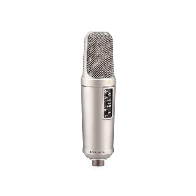 Micrófono Rode NT2-A Studio Solution con cable plateado