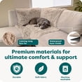 thumbnail image 5 of FurHaven Pet Products Luxury Fur Snuggle Spot Furniture Protector - Gray, One Size, 5 of 9