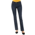 thumbnail image 6 of Made by Olivia Women's Fashion Trendy Sexy Stylish Flare Bell Bottom Bootcut Jean, 6 of 7