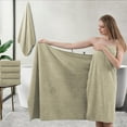 thumbnail image 5 of Beartech 3 Pack Microfiber Bath Towel Set Soft & Quickly Dry Bathroom Towel,Super absorbent Plush Bath Sheet Towel Oversized Towels Hotel Shower Towel-Camel, 5 of 10