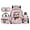 Sloth Pink Cherry Blossom, variant on Jeiento Sloth 17 Inch Backpack Set 4-Piece Lunch Bag Pencil Case Water Bottle Holder Pink Cherry Blossom Lightweight Durable Large Capacity for Boys Girls Kids Students