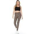 thumbnail image 5 of Legging Tricoté Multi-Imprimé Doublé Style Yoga avec Taille Haute - Multi, 5 of 5