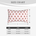 thumbnail image 3 of Fotbe Strawberry Pillow Cases - Envelope Closure - Luxury, Extra Soft, Cooling Pillow Covers - Wrinkle, Fade, Stain Resistant-20"x30", 3 of 8