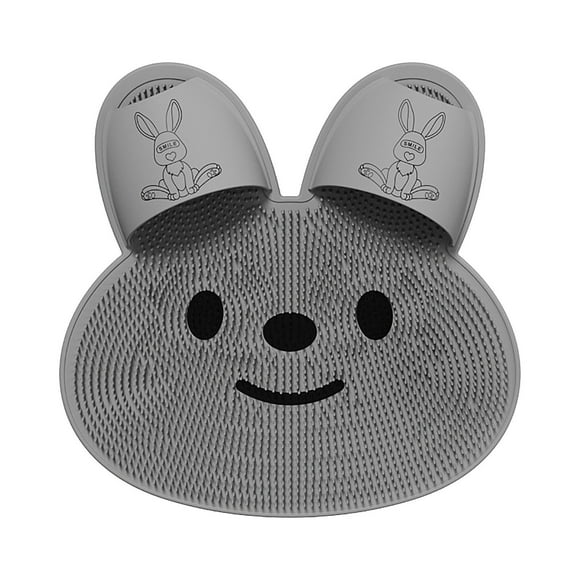 Ganfancp Rabbit Foot Rubbing Artifact Bathroom Non-Slip Mat Rubbing Back Massage Mat Rubbing Bath Wash Feet To Dead Skin Shower Room Floor Mat Flash Deals