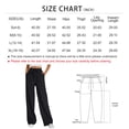 thumbnail image 2 of SUNBS 3 Packs Wide Leg Sweatpants Womens Cargo Pants Baggy Lounge Casual Pants Drawstring Sweat Pants with Pockets, 2 of 6