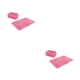 thumbnail image 3 of Sonducket Alfombrilla para sentarse, a prueba de humedad, plegable, para acampar, senderismo, asiento para jardín, parque, cojín, silla XPE, Rosado 2piezas, 3 of 6