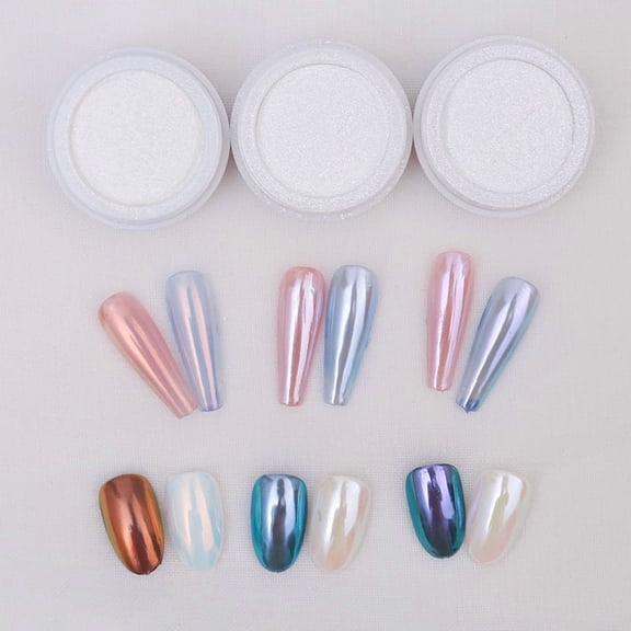 Nail Art Ice Through Aurora Mirror Powder