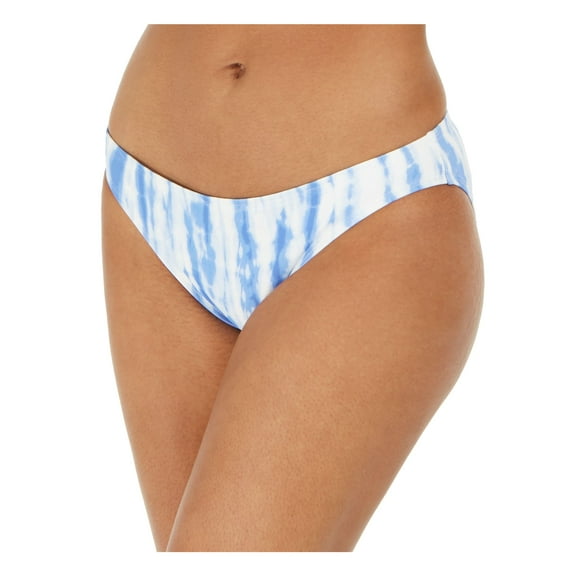 MICHAEL MICHAEL KORS Women's Blue Tie Dye Stretch Lined Full Coverage Bikini Swimsuit Bottom XS