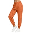 thumbnail image 2 of VV AVEORS Baggy Sweatpants For Women Casual Workout Athletic Joggers Comfy Straight Leg High Waisted Lounge Pants Fall 2026 Saffron M, 2 of 7