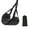 Black, variant on Airplanes Foot Support Cushion Portable Leg Elevator for Long Hauls Flight Comfort And Relaxation