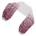 thumbnail image 3 of Boléro en Chiffon à Manches Longues pour Femmes Boléro Rouge Vin Fleur, 3 of 9
