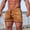 Khaki, variant on WIZUTIZ Men's Tight Fit Mesh Running Shorts Quick Dry Breathable Thin Lightweight Summer Fitness Training Workout Shorts