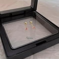 thumbnail image 5 of K-KED 1Pair Pink Zircon Fashion Exquisite Stud Earrings Mini All-match Ear Bone Nail-_-3mm, 5 of 9