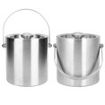 thumbnail image 4 of Insulation Effect, Ice Bucket With Lid, Ice Bucket, 2L Stainless Steel Ice Bucket With Lid For Party Home, 4 of 8