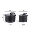 thumbnail image 2 of Gustave 10PCS Kayak Scupper Plug Kit Silicone Scupper Plugs Drain Holes Stopper Bung with Handle for Kayak Canoe Boat, 2 of 10