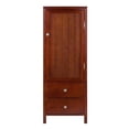 thumbnail image 4 of Pemberly Row Transitional Solid Wood Cupboard in Walnut Finish, 4 of 10