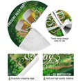 thumbnail image 2 of FMSHPON Glasses Poster Xmas Christmas Tree Skirt Stand Mat for Holiday Party Decoration Indoor Outdoor 48 inches, 2 of 6