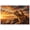 Unframe-style, variant on Lioness & Cubs African Sunset Canvas Wall Art Majestic Lion Family Wildlife Animal Print Inspirational Nature Wall Decor for Living Room Bedroom Nursery Home Decor